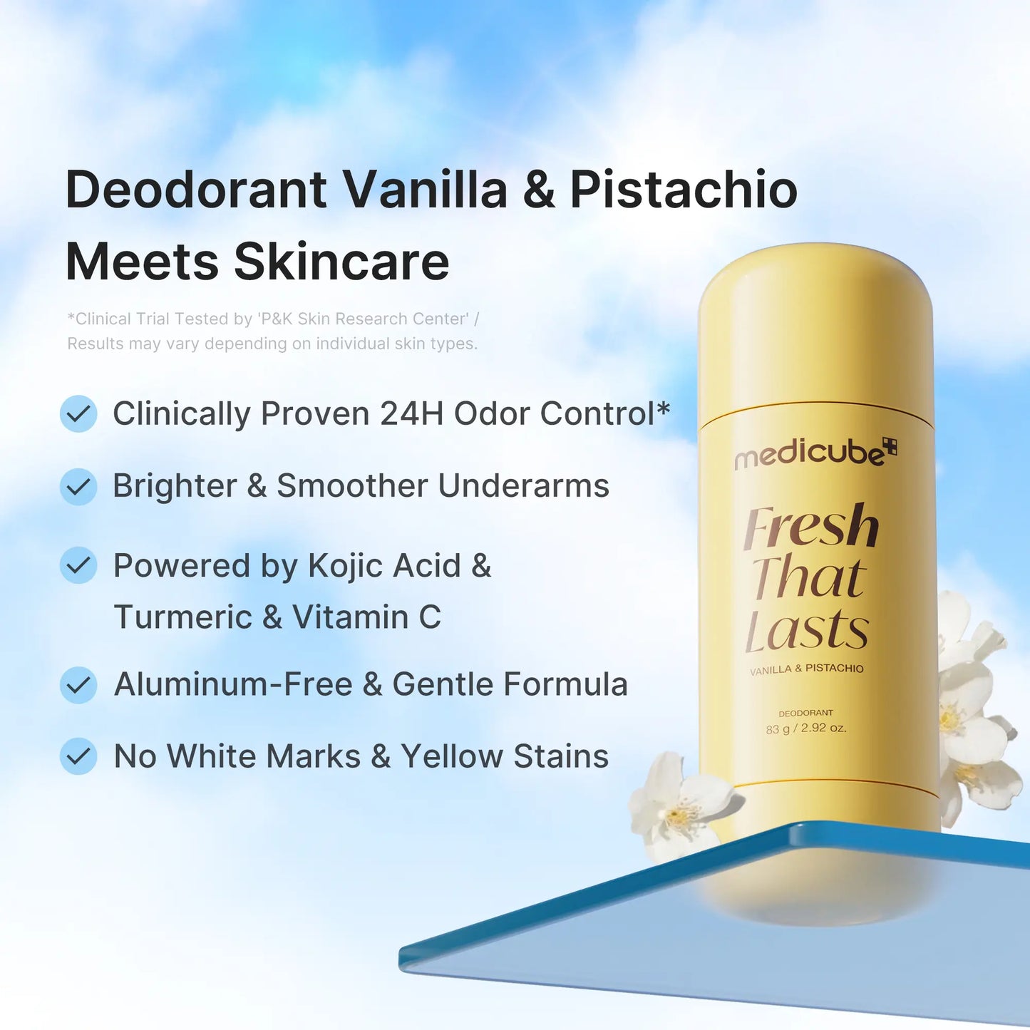 Vanilla & Pistachio Fresh Deodorant