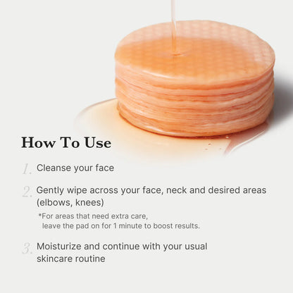 Succinic Acid Clarifying Pads