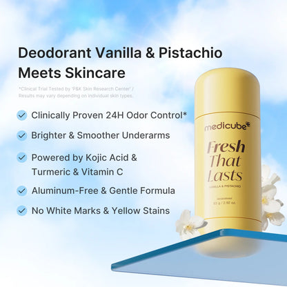 Vanilla & Pistachio Fresh Deodorant
