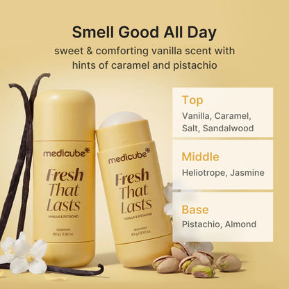 Vanilla & Pistachio Fresh Deodorant